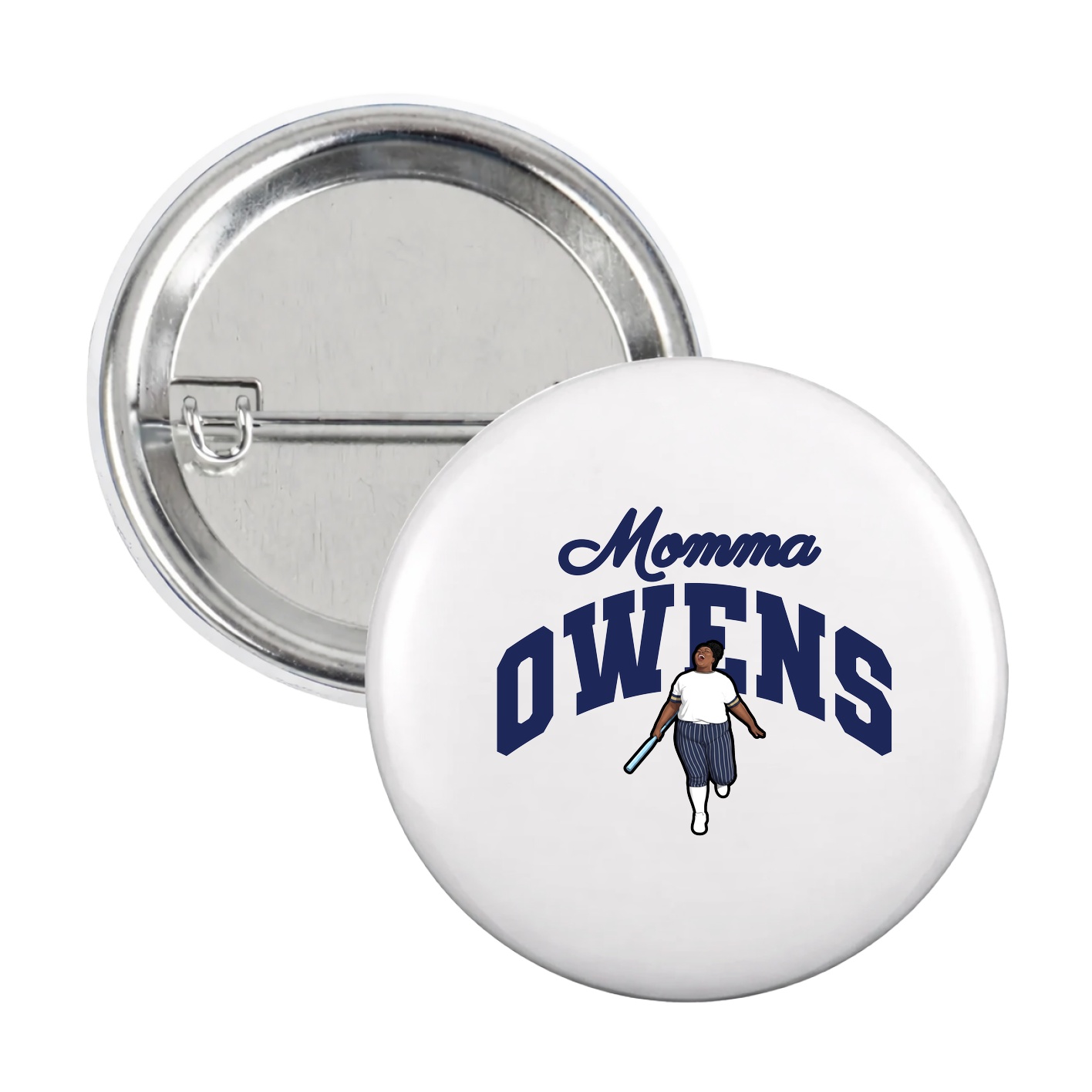Game Day Button — Mothers Day Arch in White
