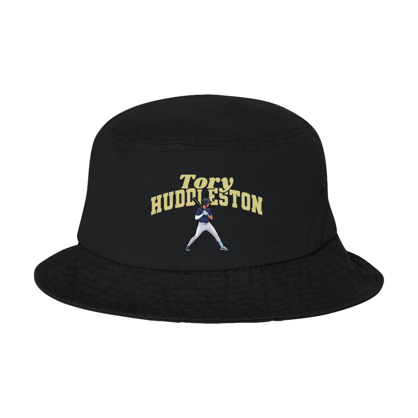 Bucket Cap — Signature Arch in Black