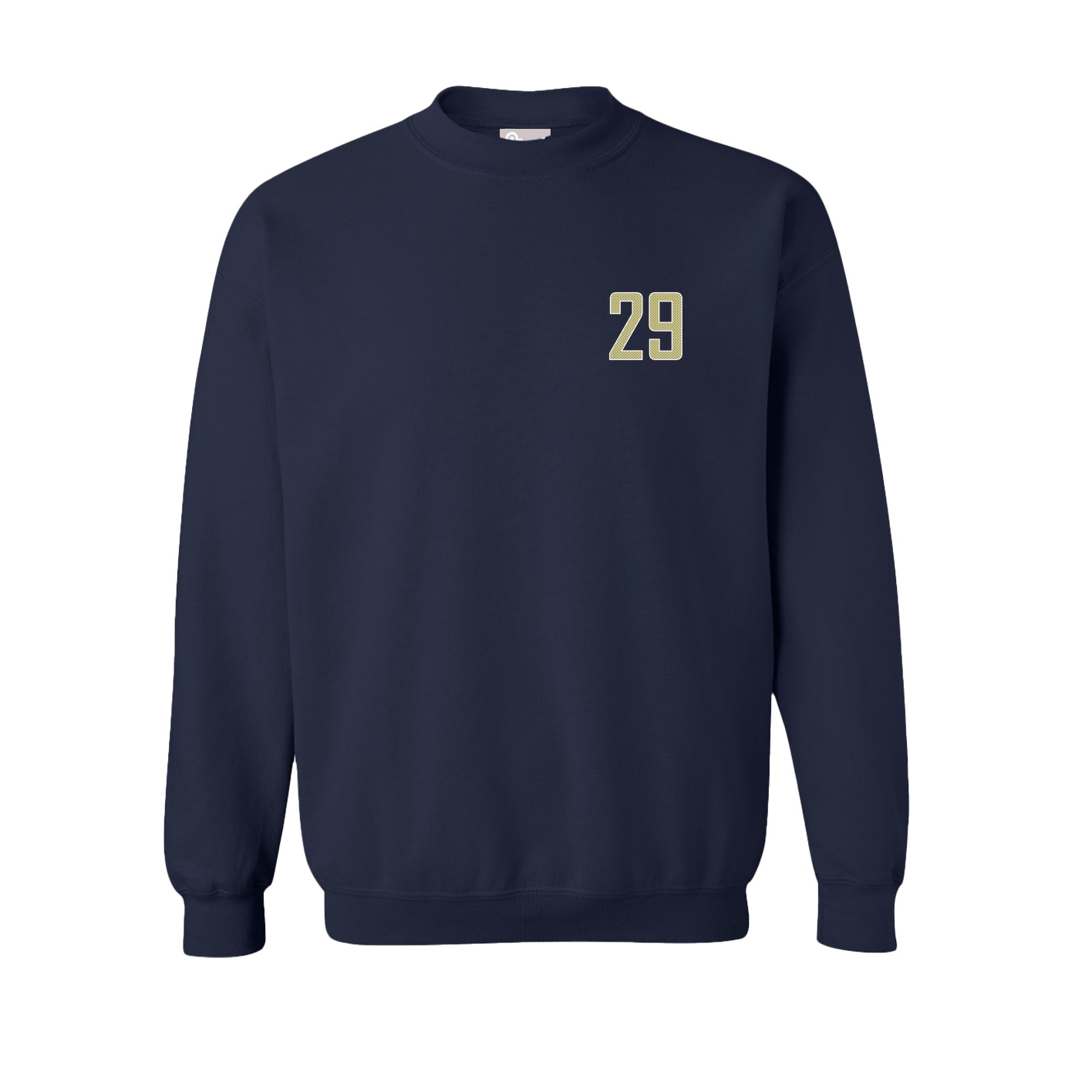 Fleece Crew — Front Shirsy in Navy