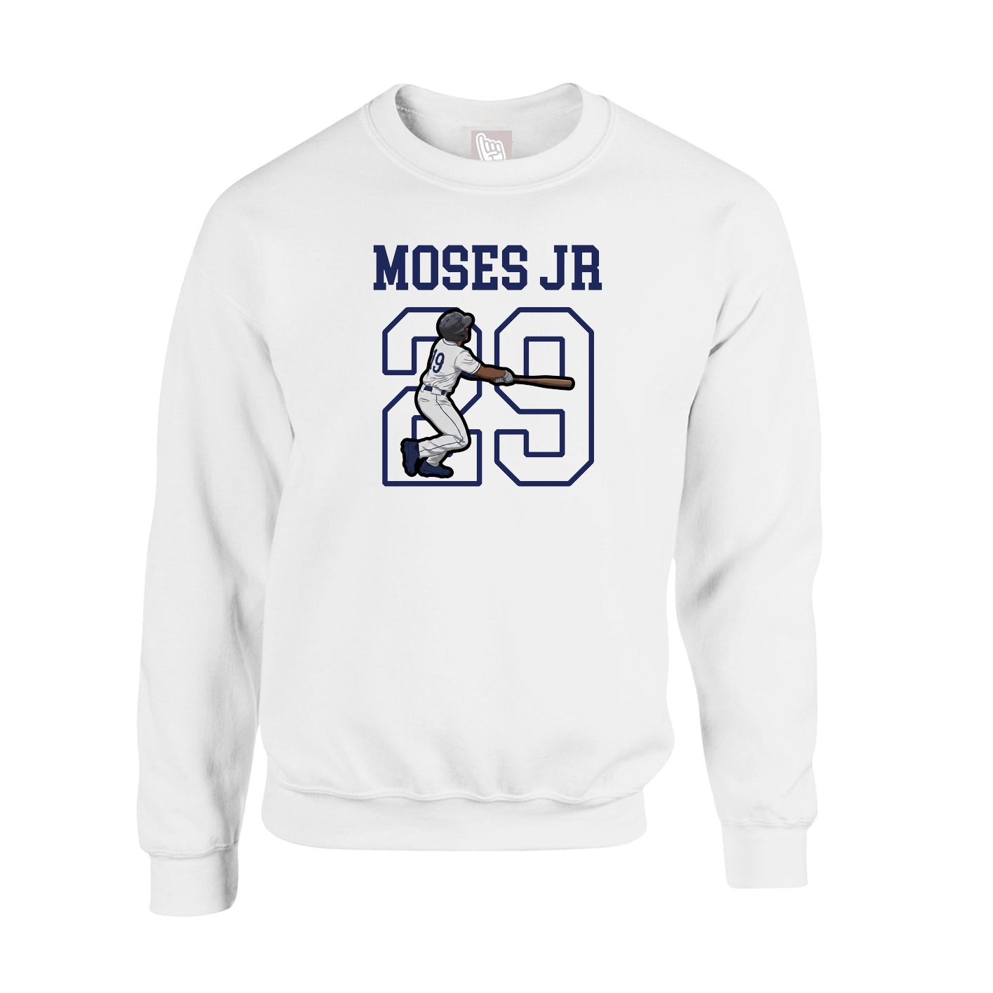 Fleece Crew — Shirsey in White
