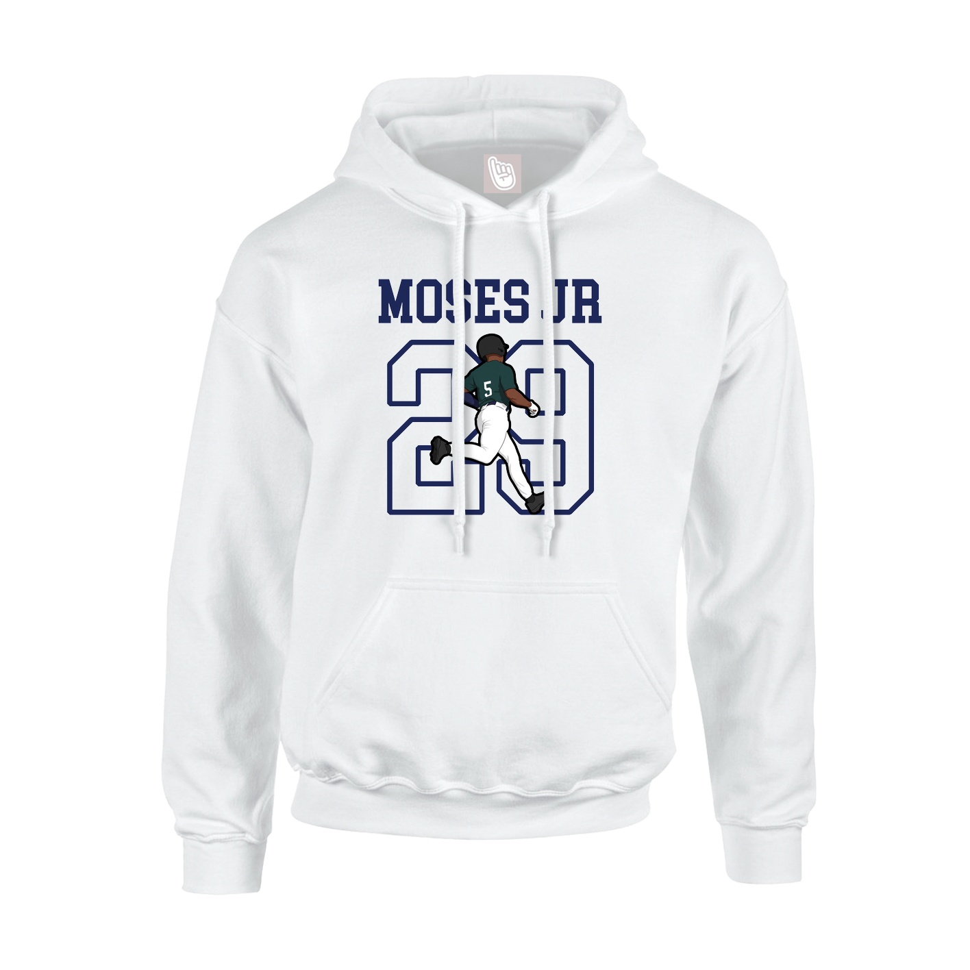 Youth Hoodie — Shirsey in White