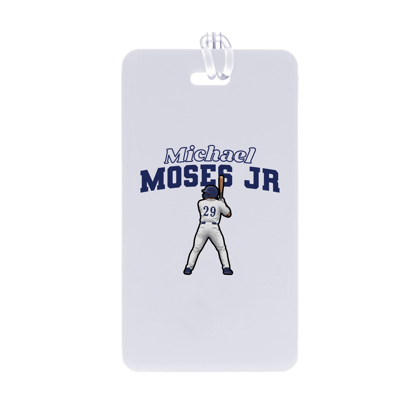 Bag Tag — Name Arch in Classic