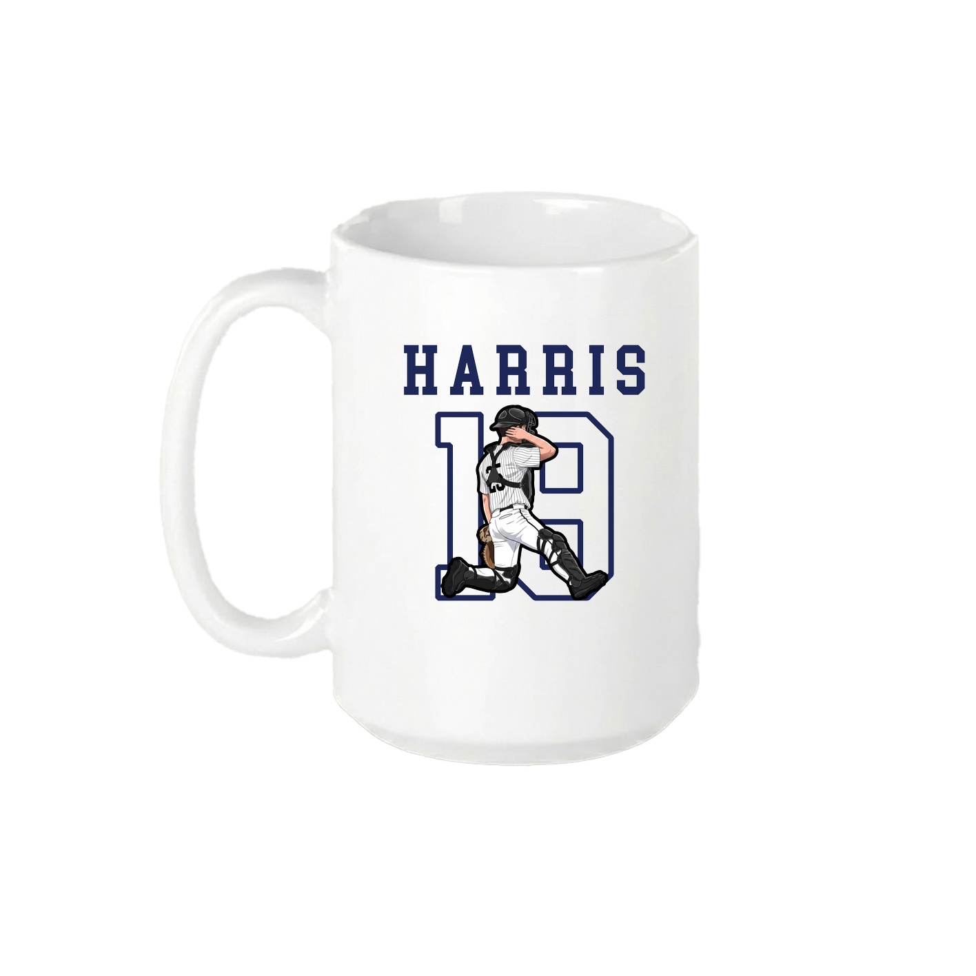 15oz Coffee Mug — Shirsey in White