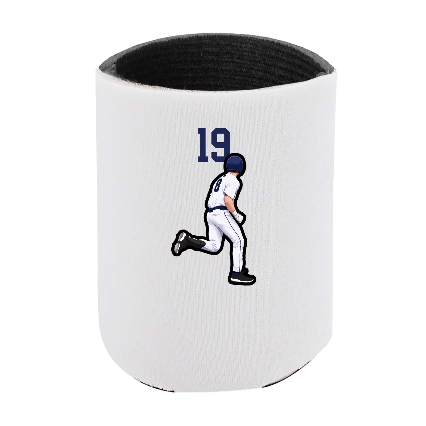 Can Holder — Number Top in White