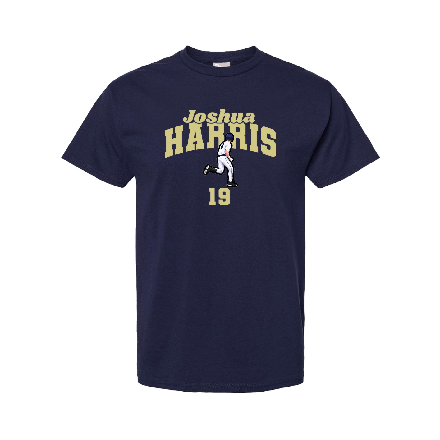 Youth Tee — Signature Arch in Navy
