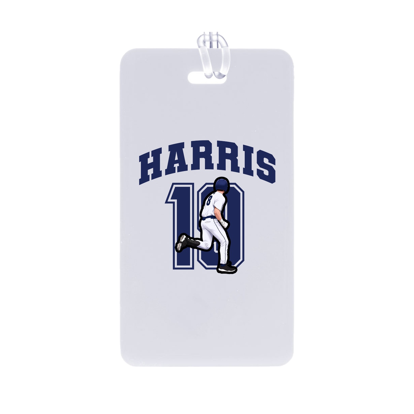 Bag Tag — Number in Classic