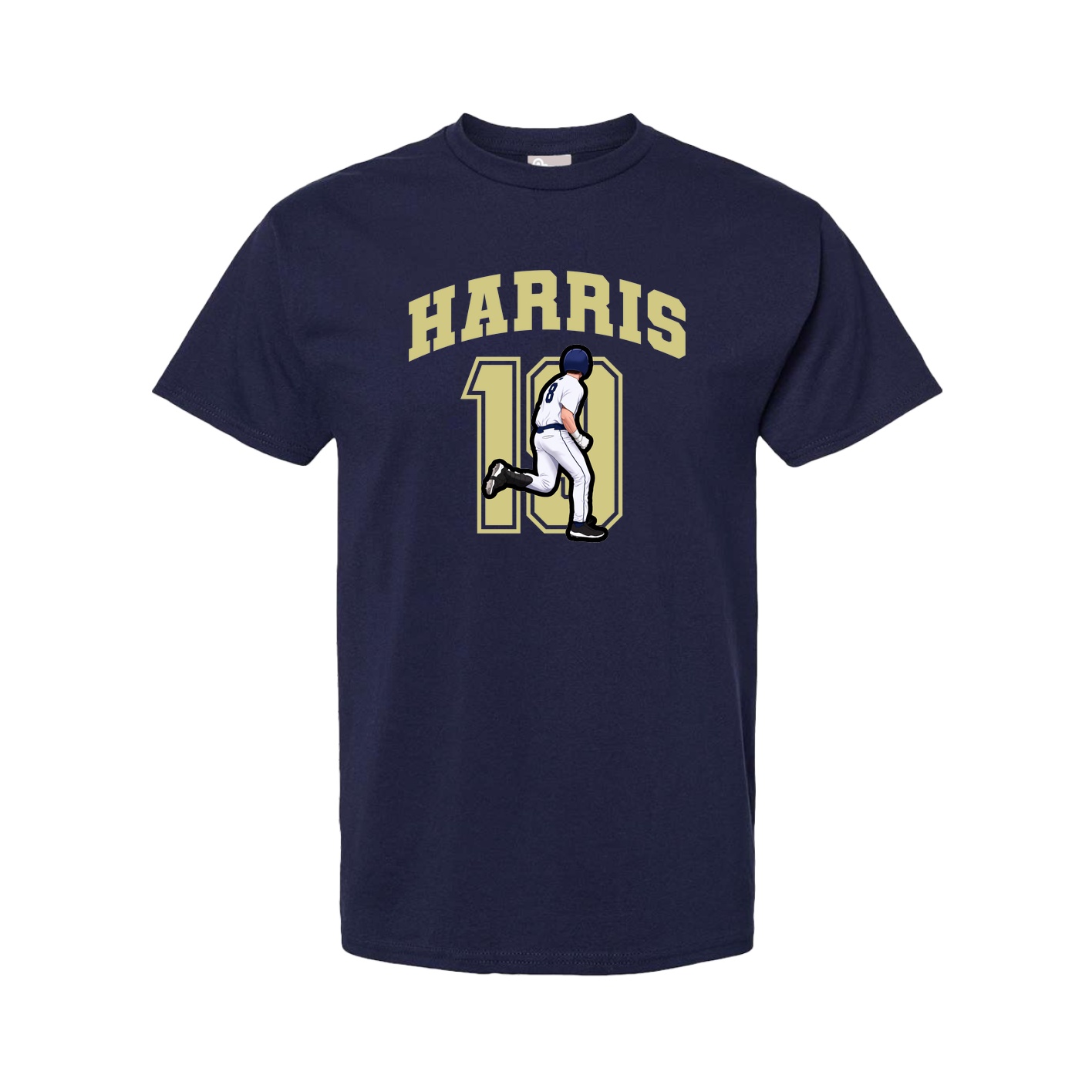 Tee — Number in Navy