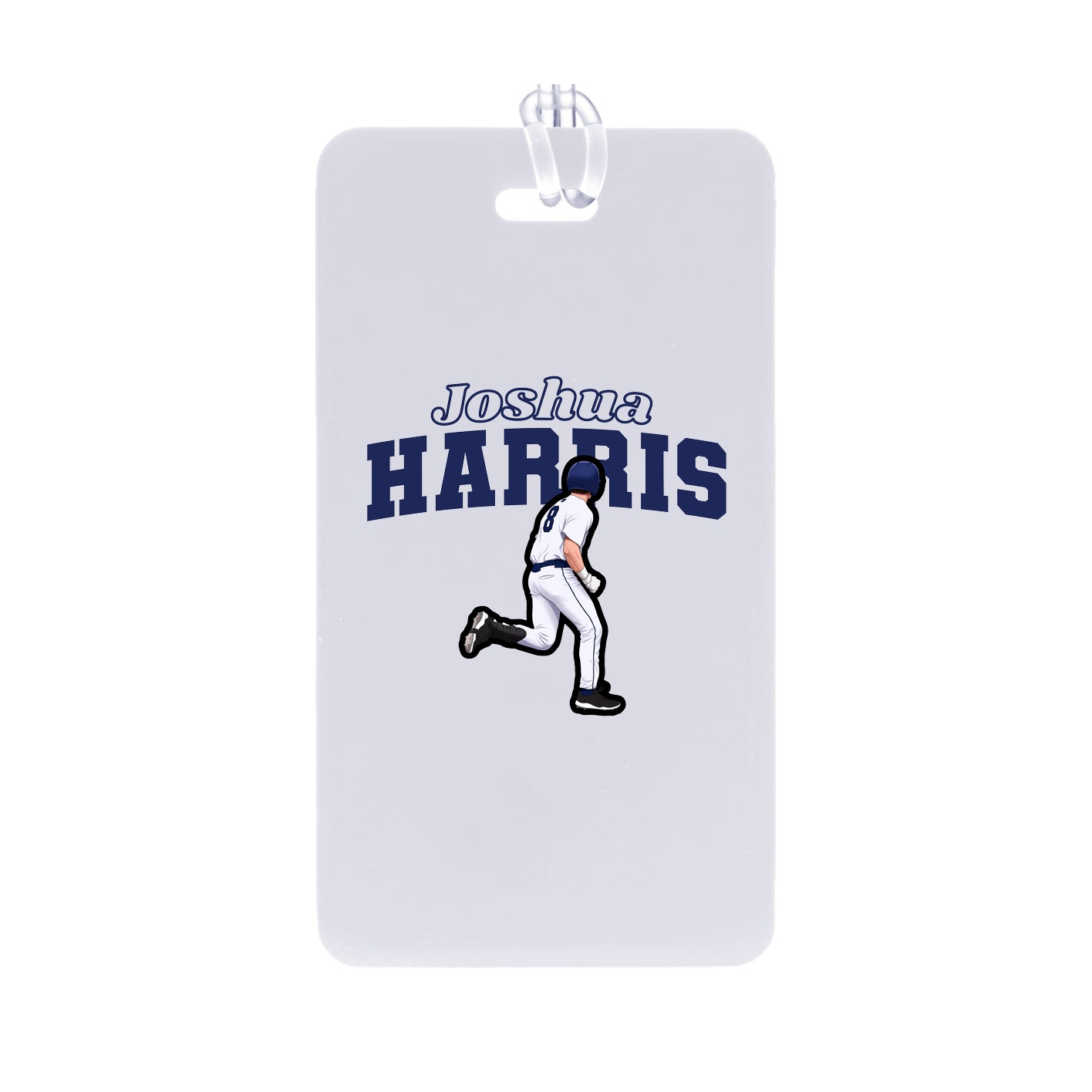 Bag Tag — Name Arch in Classic