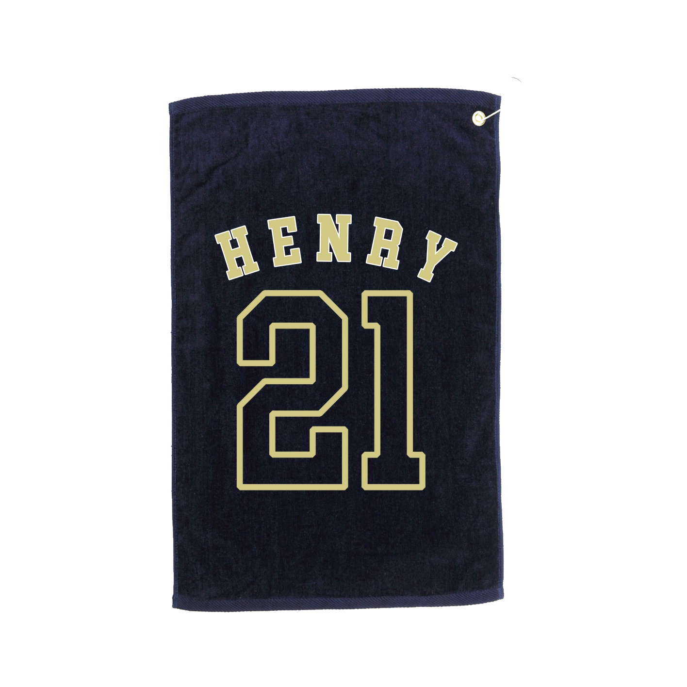 Golf Towel — Shirsey Arch in Navy