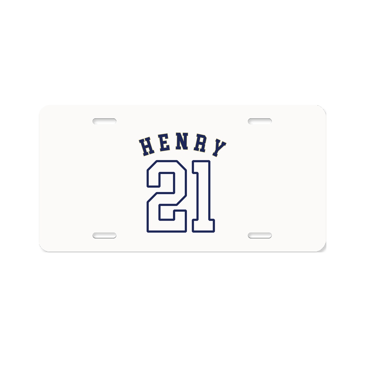 License Plate — Shirsey Arch in Classic
