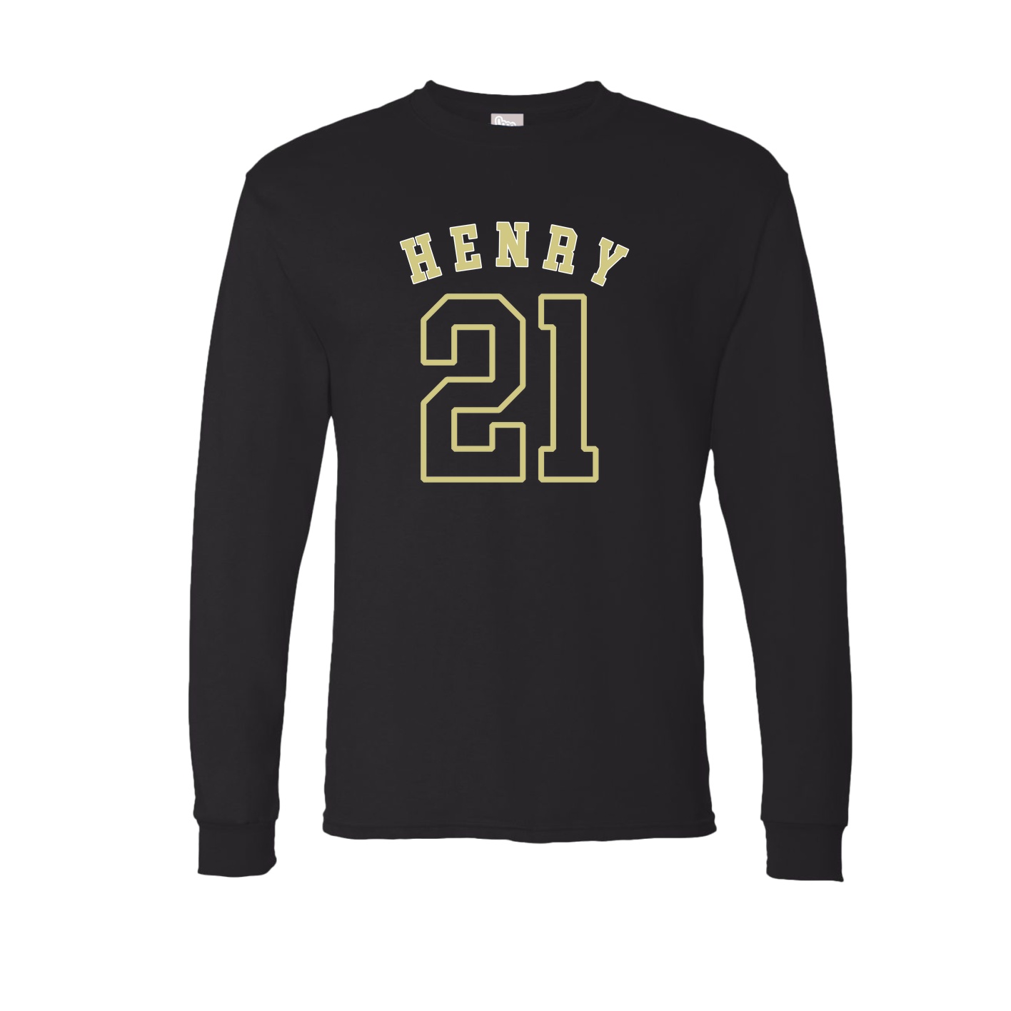 Long Sleeve Tee — Shirsey Arch in Black