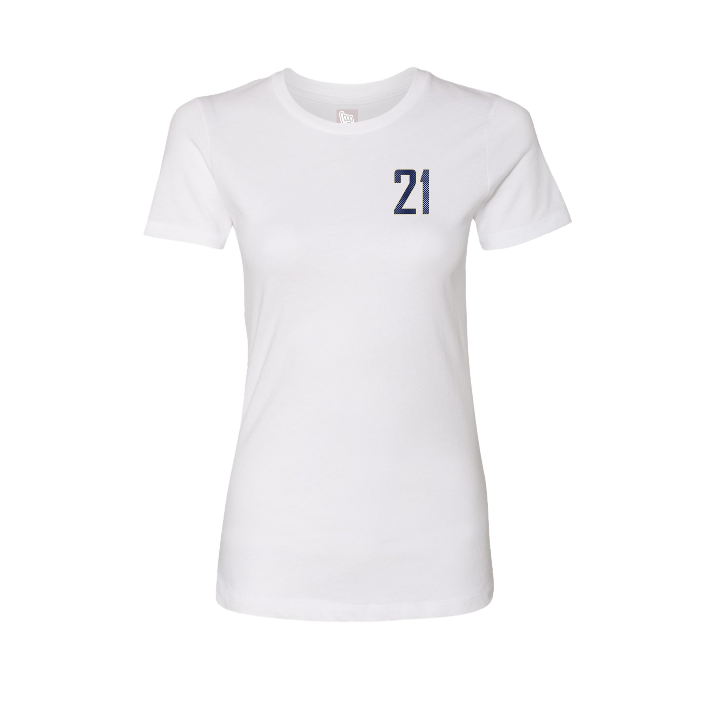 Fitted Women's Tee — Front Shirsy in White