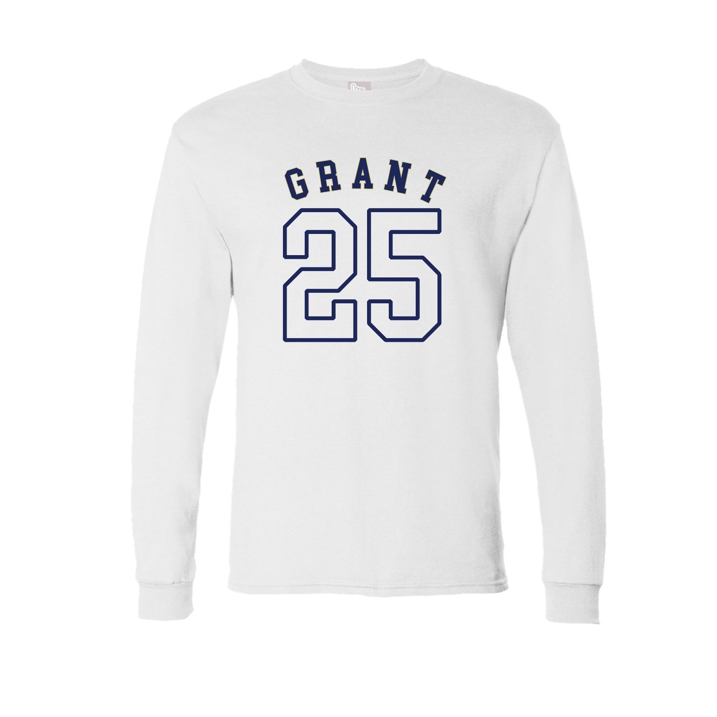 Long Sleeve Tee — Shirsey Arch in White