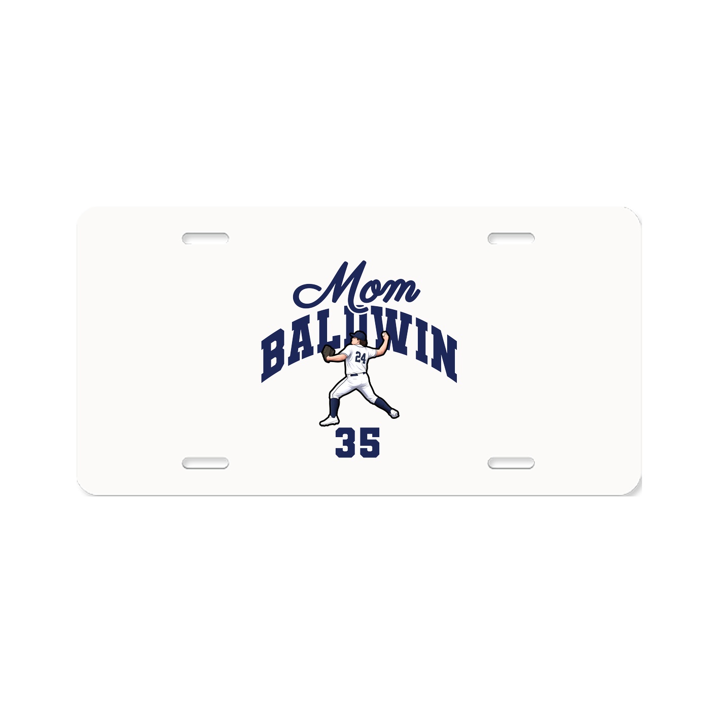 License Plate — Mothers Day Arch in Classic