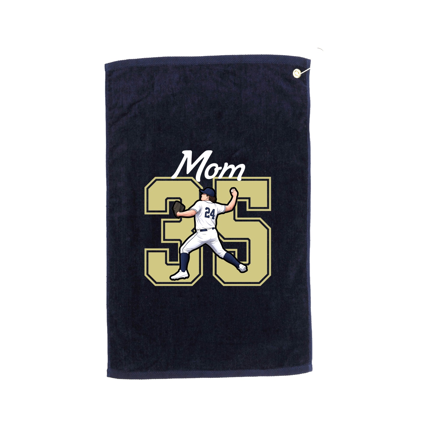 Golf Towel — Mothers Day Shirsey in Navy