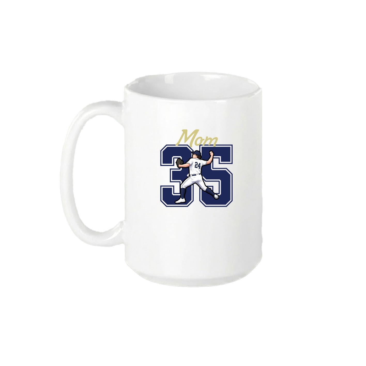 15oz Coffee Mug — Mothers Day Shirsey in White
