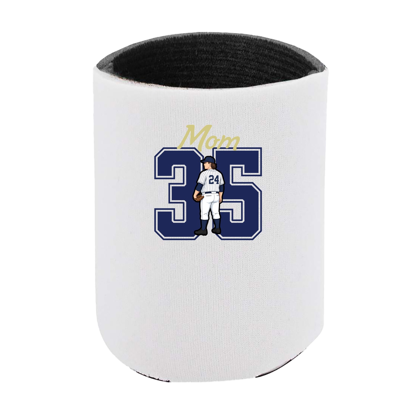 Can Holder — Mothers Day Shirsey in White