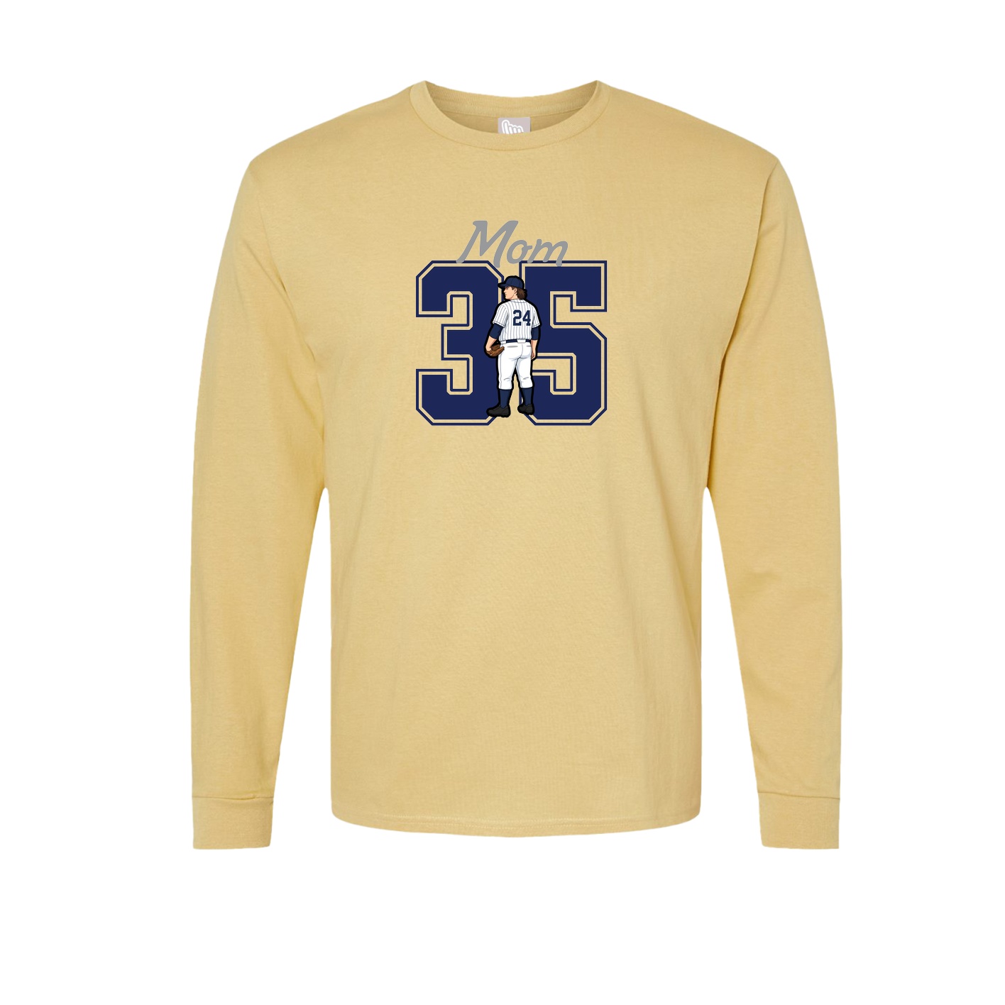 Long Sleeve Tee — Mothers Day Shirsey in Vegas Gold