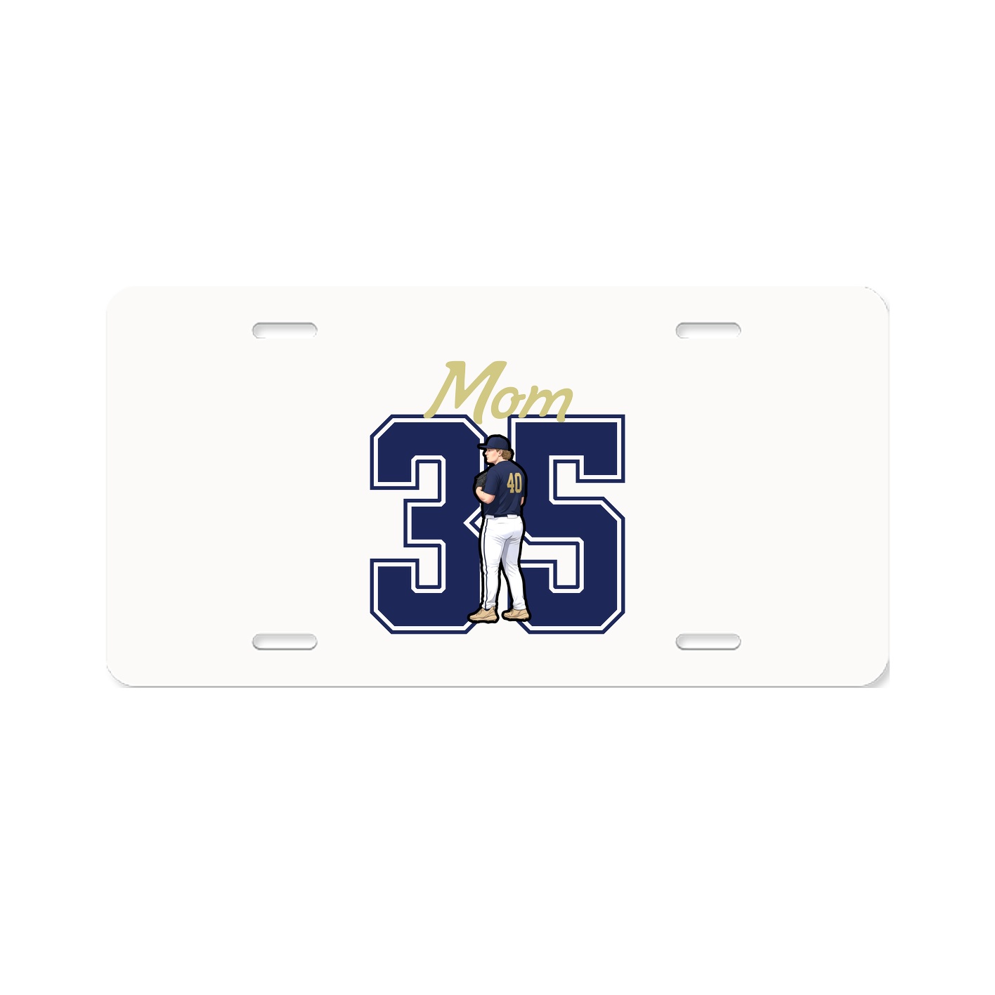 License Plate — Mothers Day Shirsey in Classic