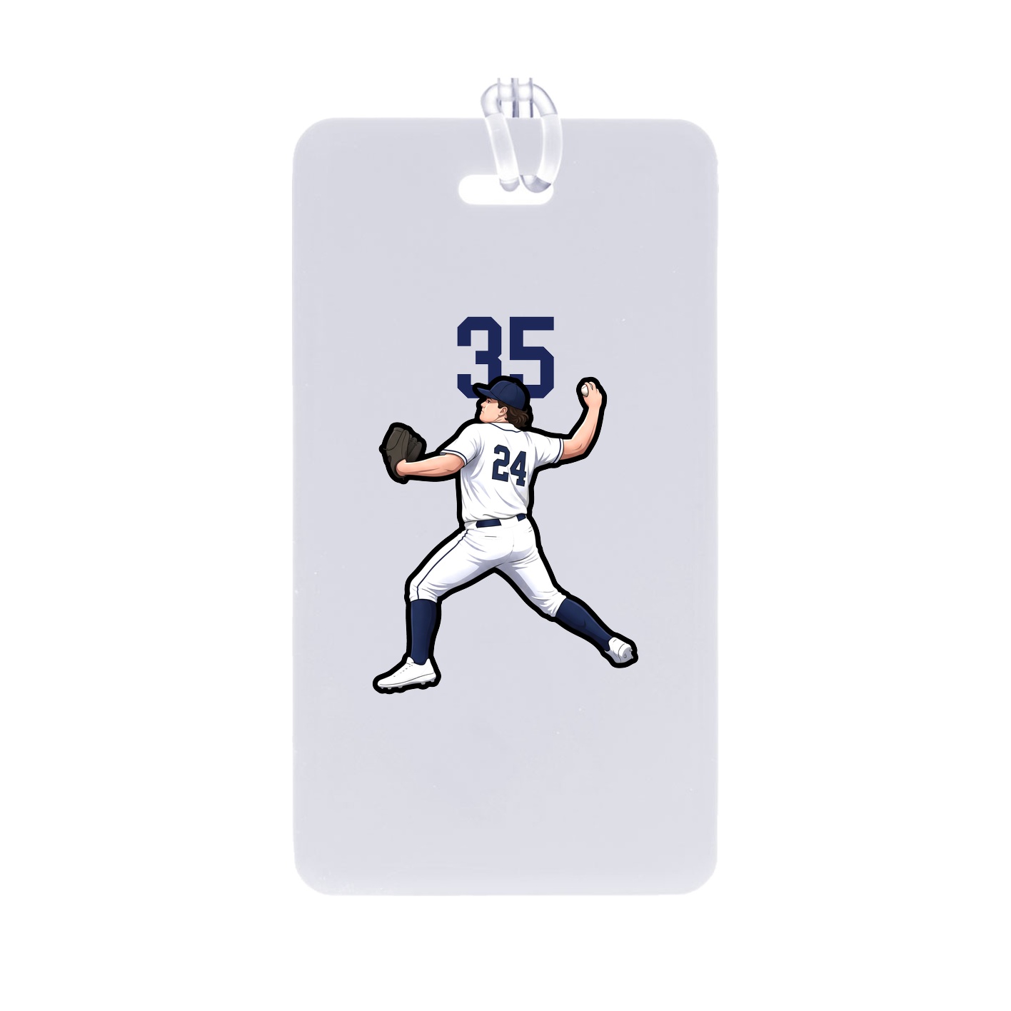 Bag Tag — Number Top in Classic