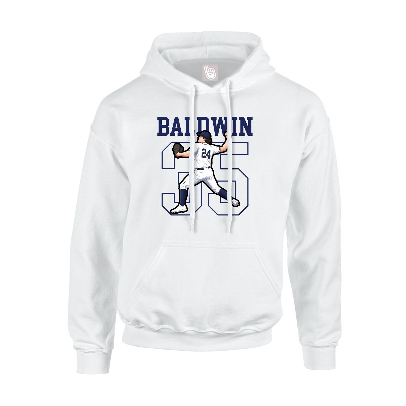 Youth Hoodie — Shirsey in White