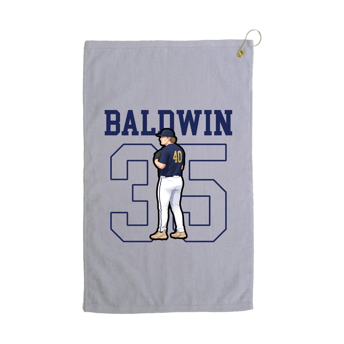 Golf Towel — Shirsey in Grey