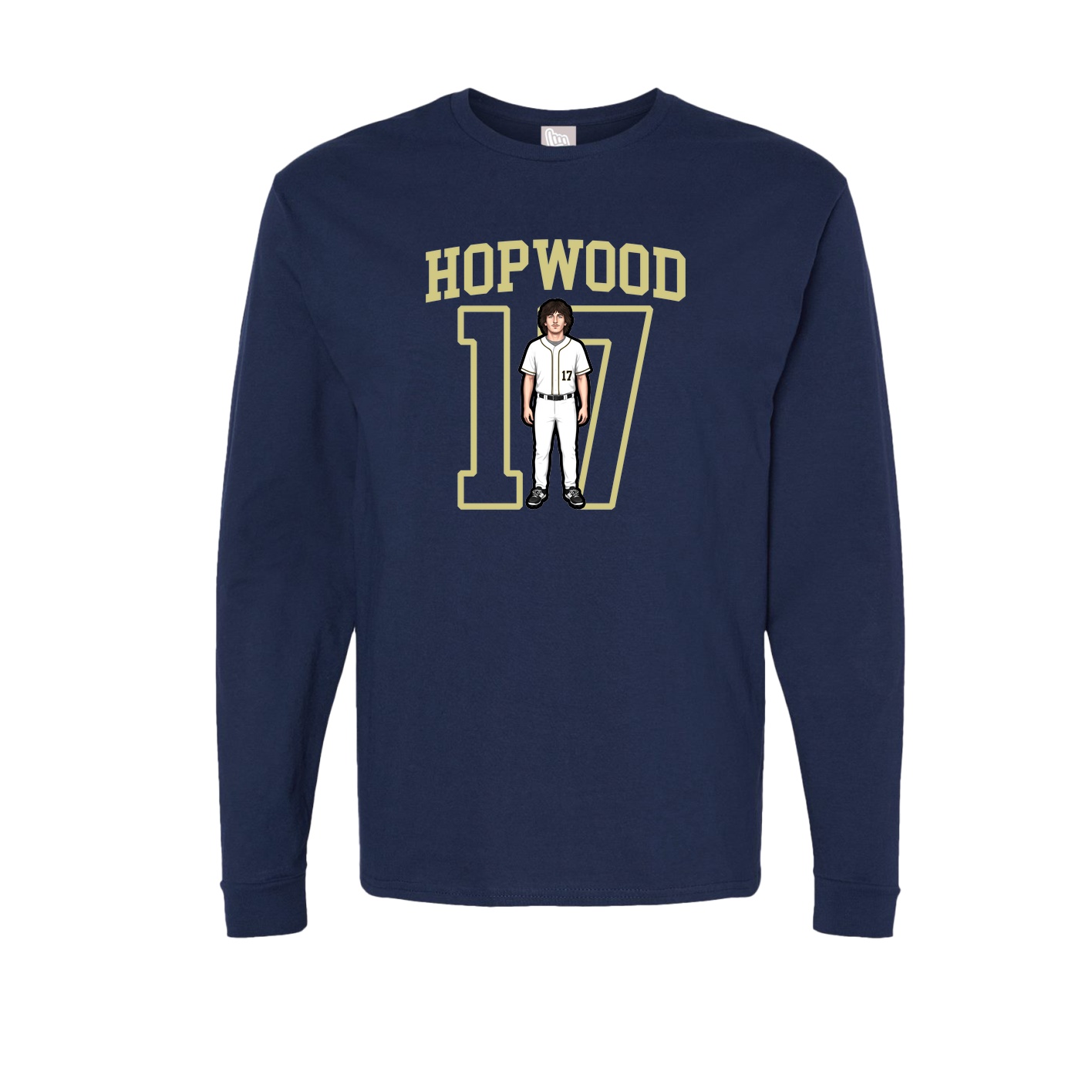 Long Sleeve Tee — Shirsey in Navy