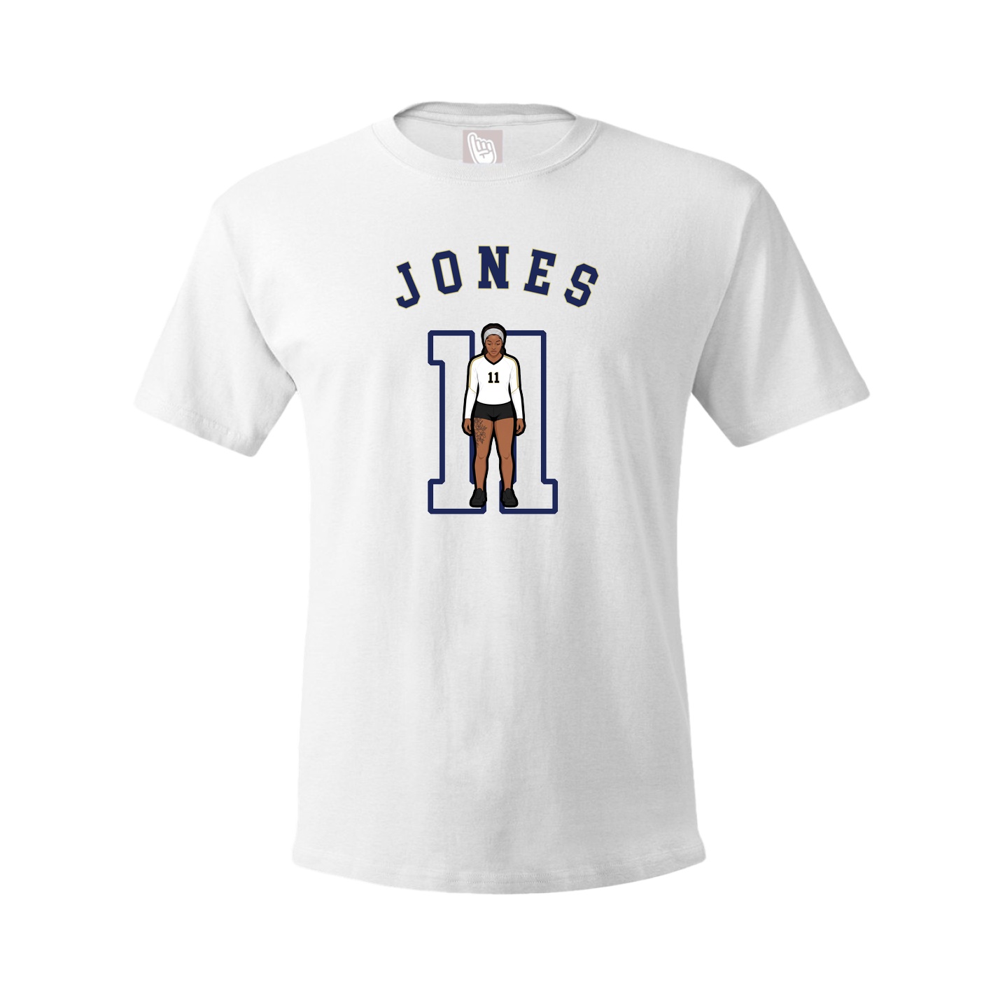 Tee — Shirsey Arch in White