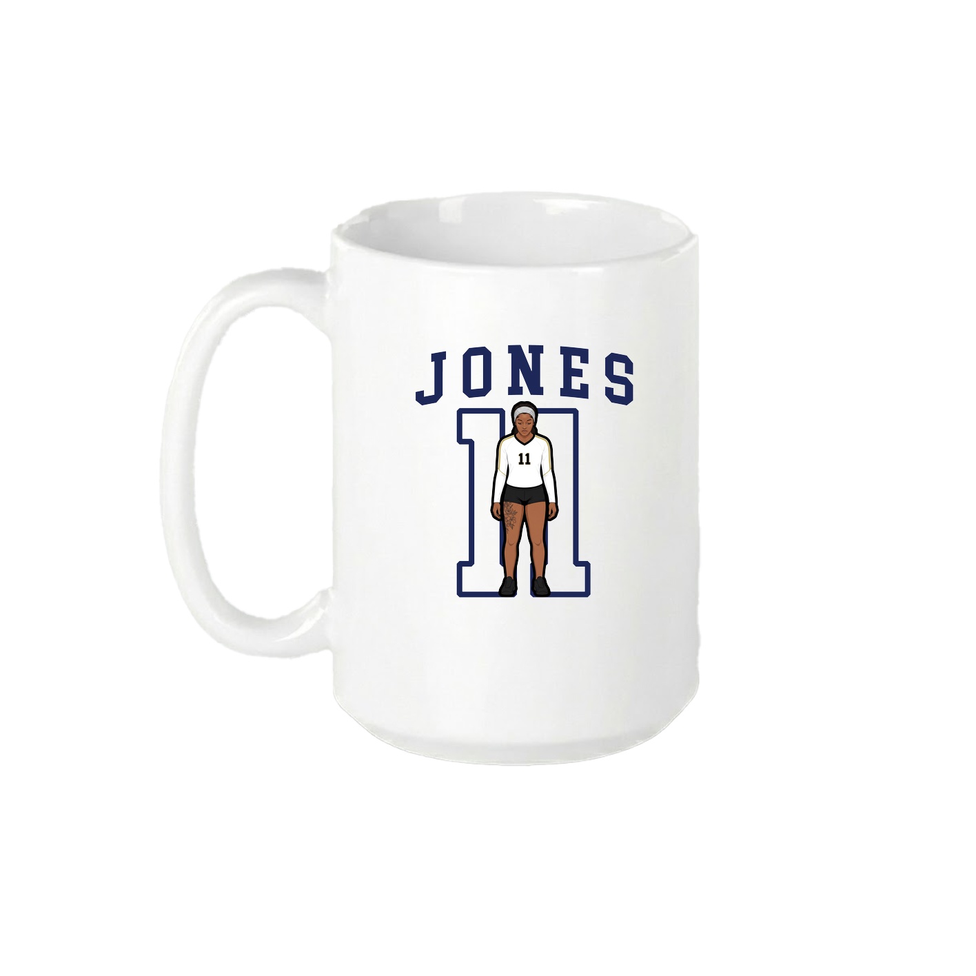15oz Coffee Mug — Shirsey in White