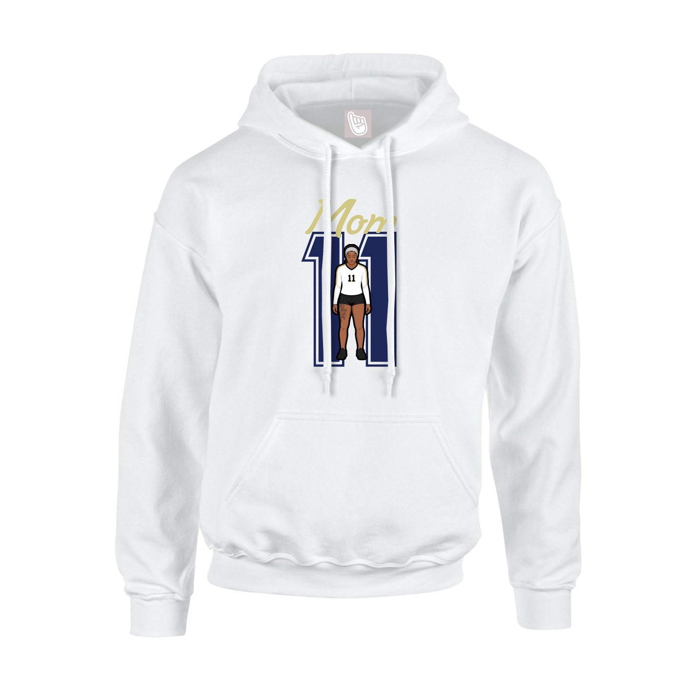 Youth Hoodie — Mothers Day Shirsey in White