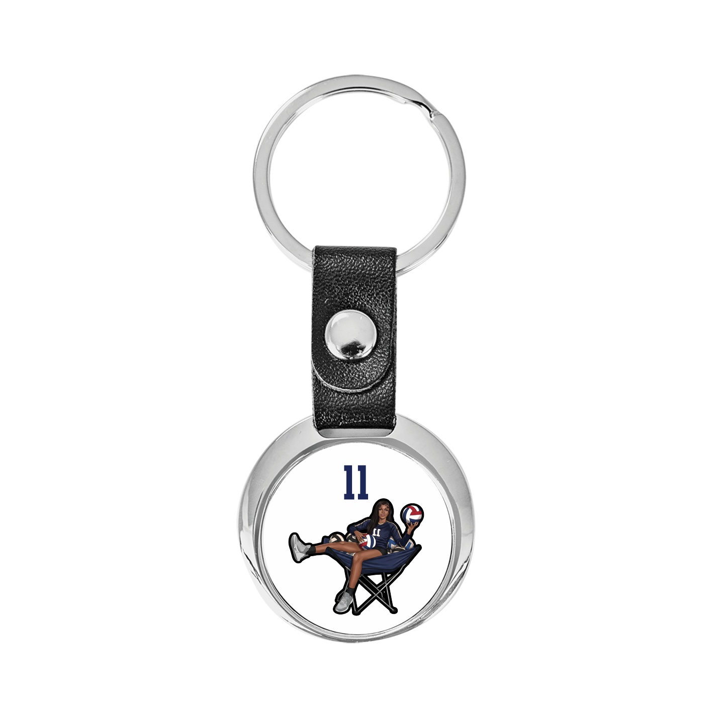 Key Chain — Number Top in Classic
