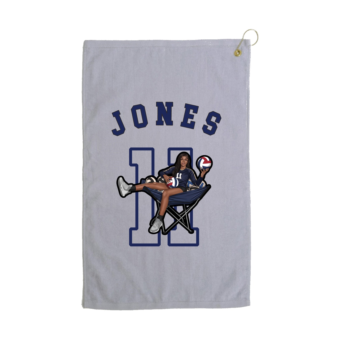 Golf Towel — Shirsey Arch in Grey