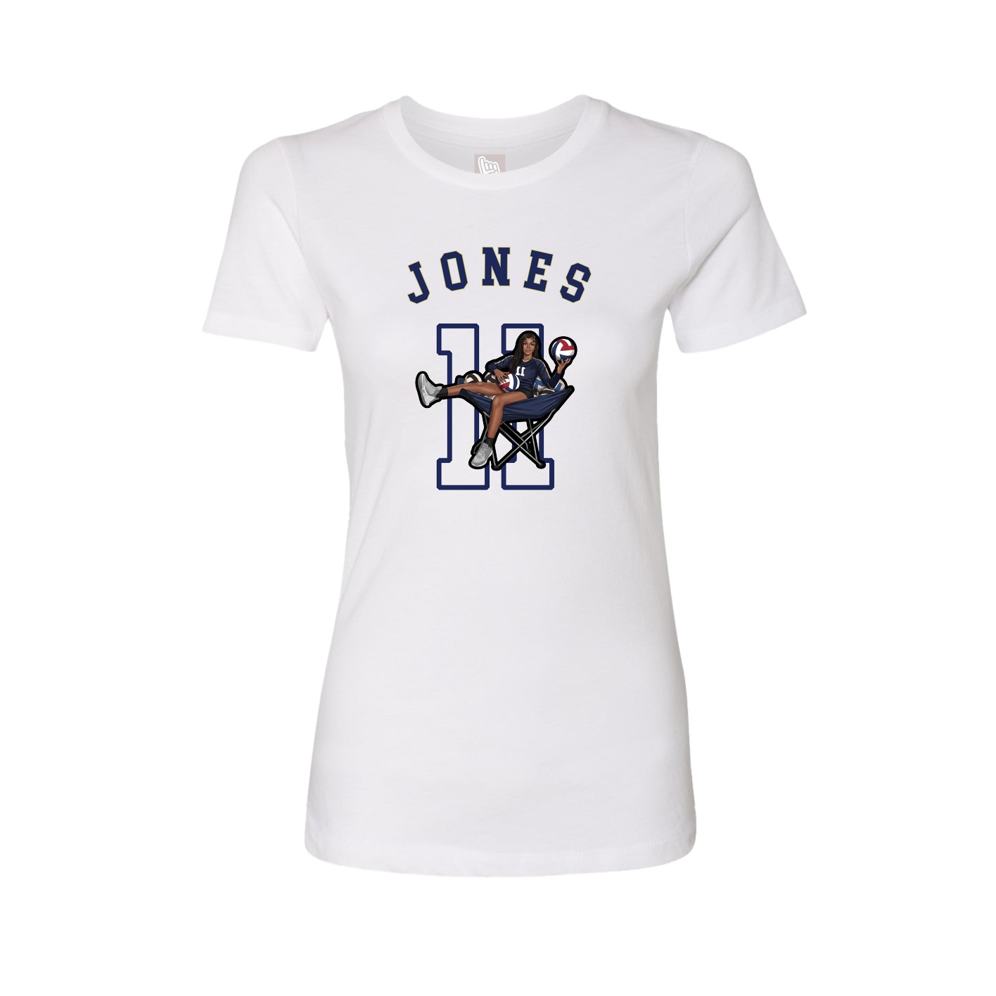 Womens Tee — Shirsey Arch in White