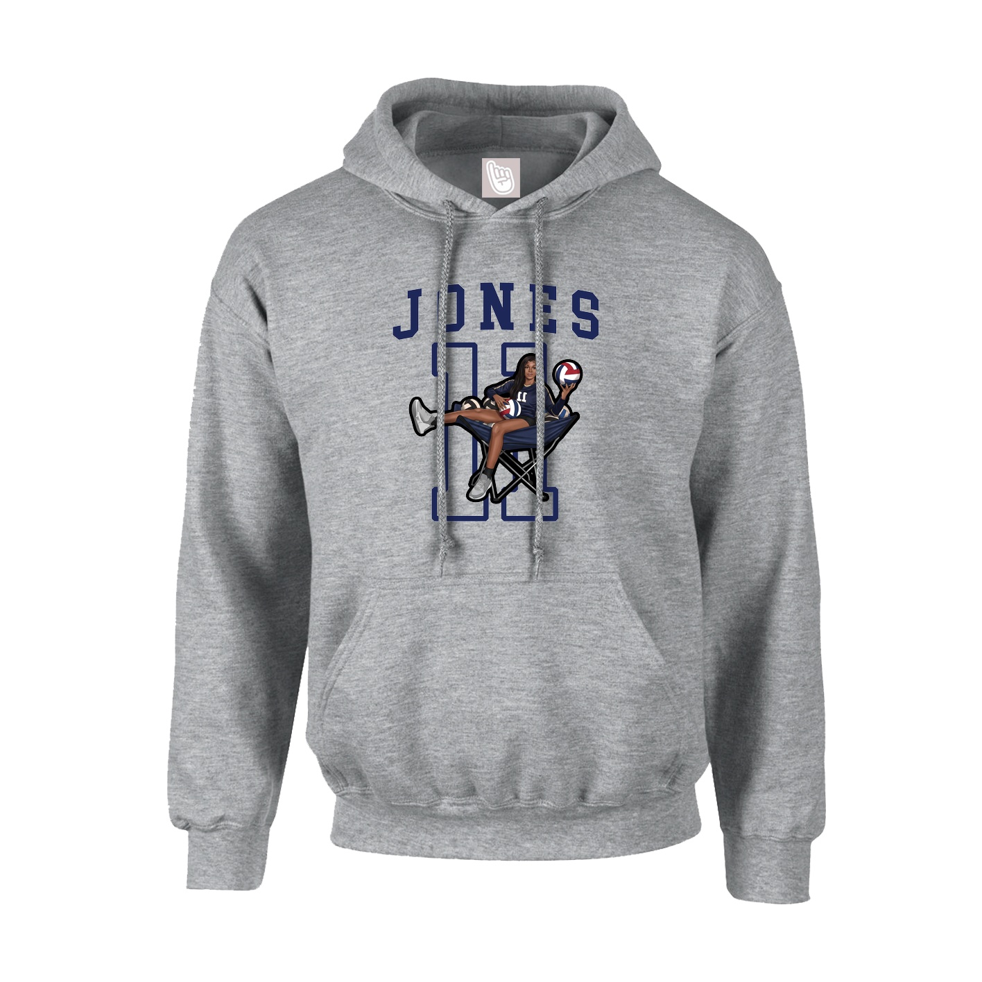Youth Hoodie — Shirsey in Grey