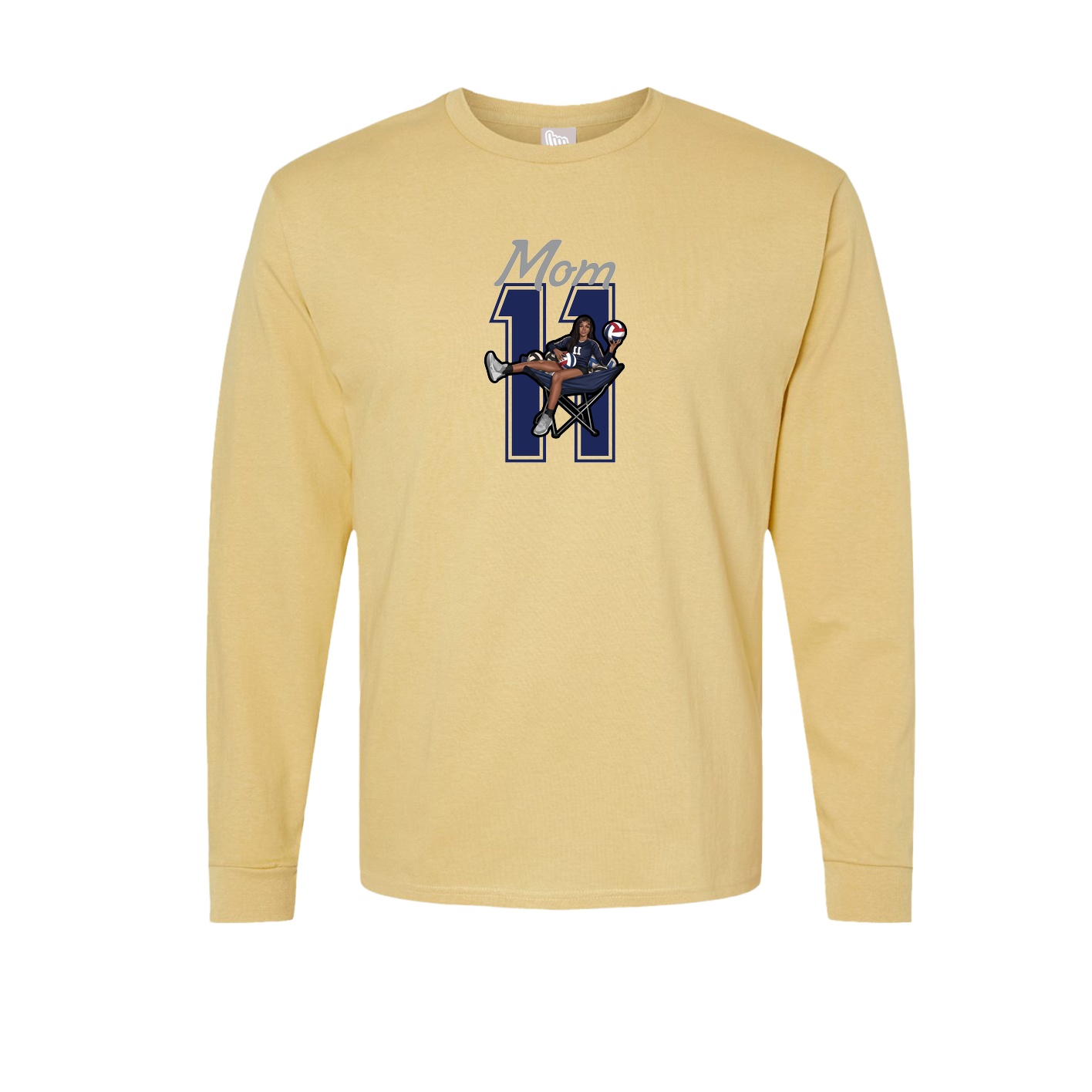 Long Sleeve Tee — Mothers Day Shirsey in Vegas Gold