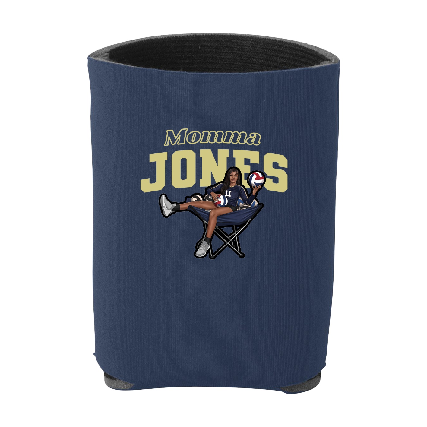 Can Holder — Mothers Day Block in Navy