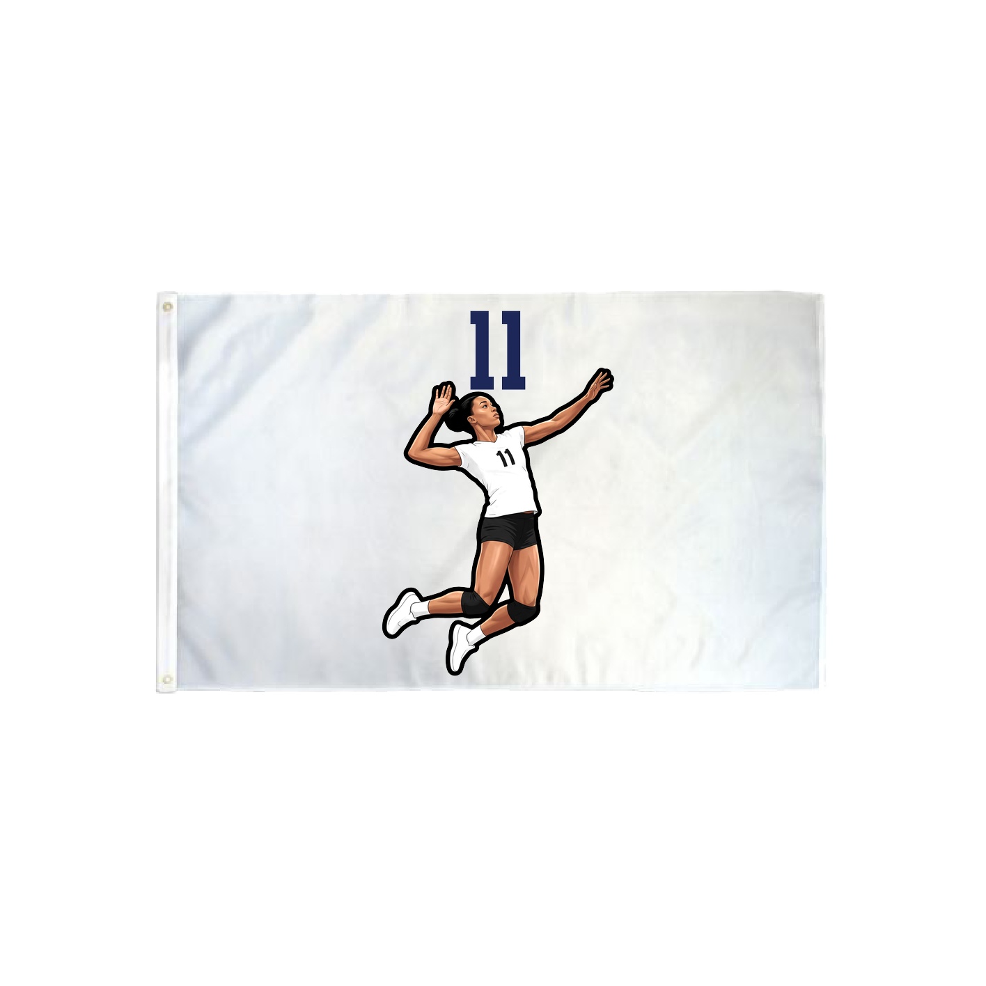 3x5 Flag — Number Top in Classic