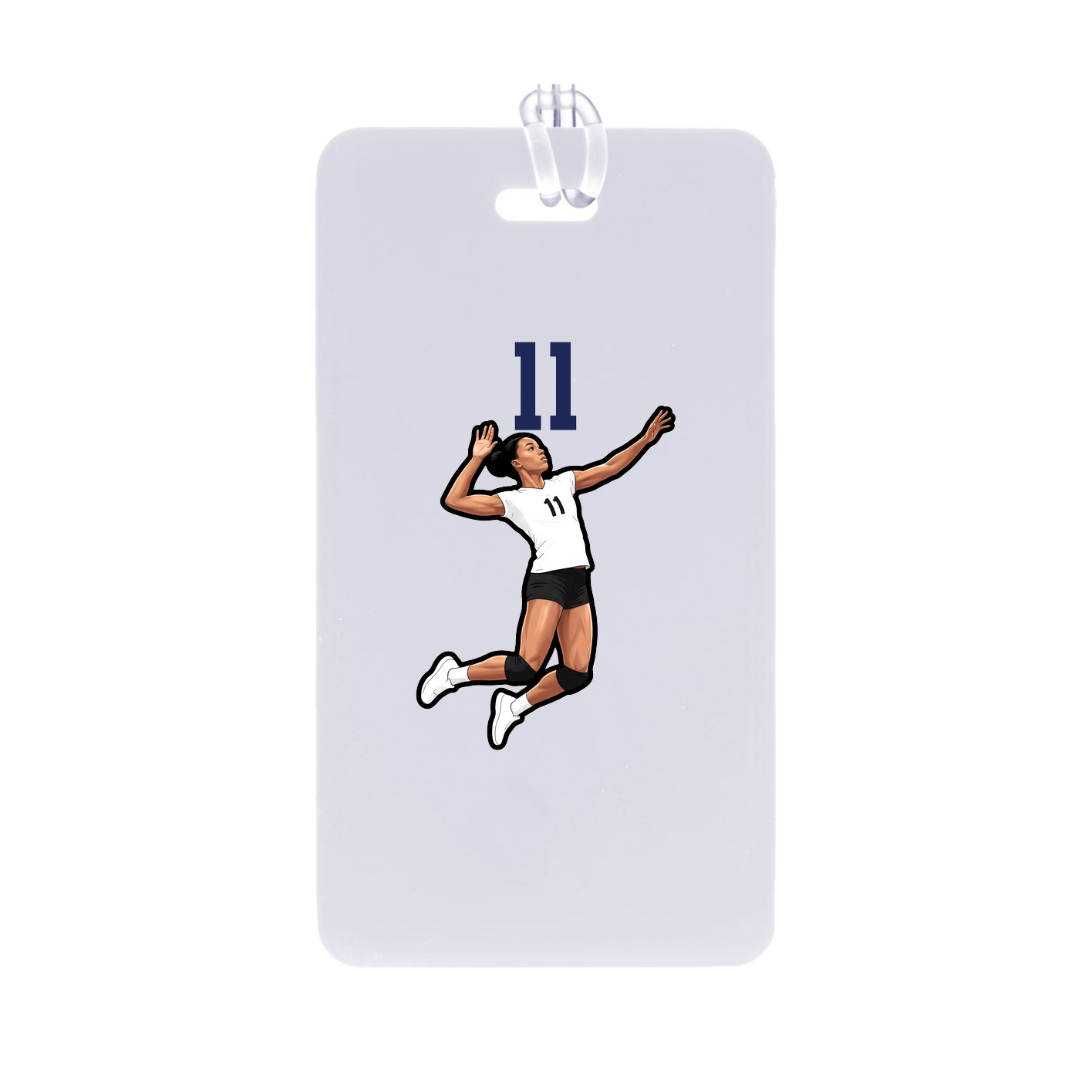 Bag Tag — Number Top in Classic