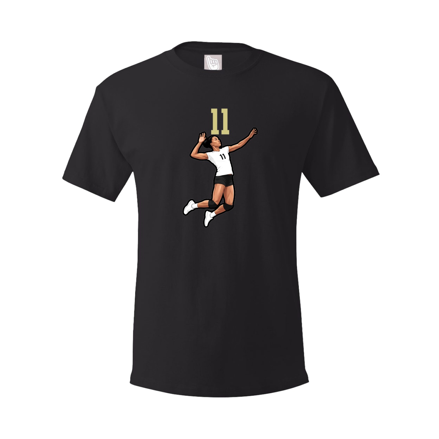 Tee — Number Top in Black