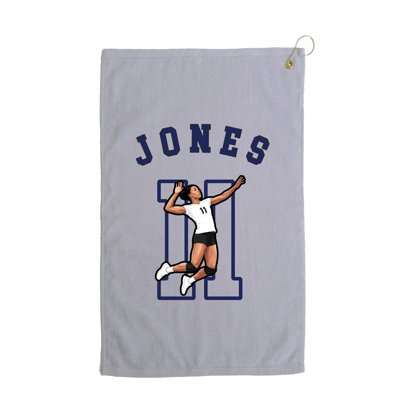 Golf Towel — Shirsey Arch in Grey