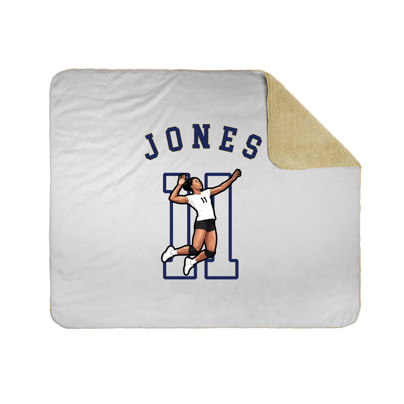 Throw Blanket — Shirsey Arch in White