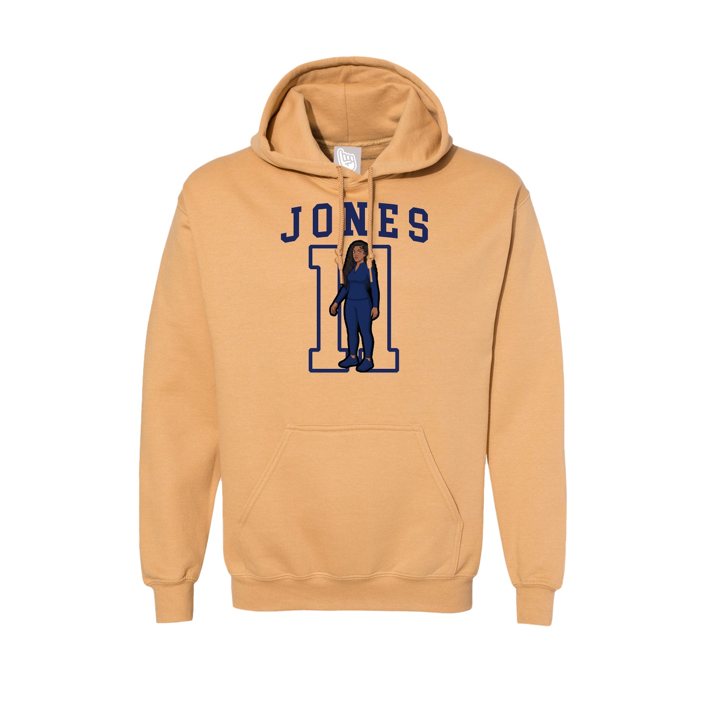 Hoodie — Shirsey in Vegas Gold