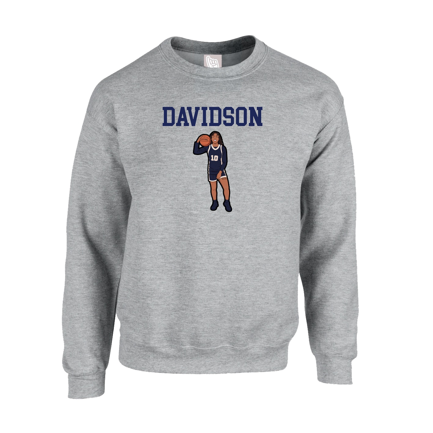 Fleece Crew — Shirsey in Grey
