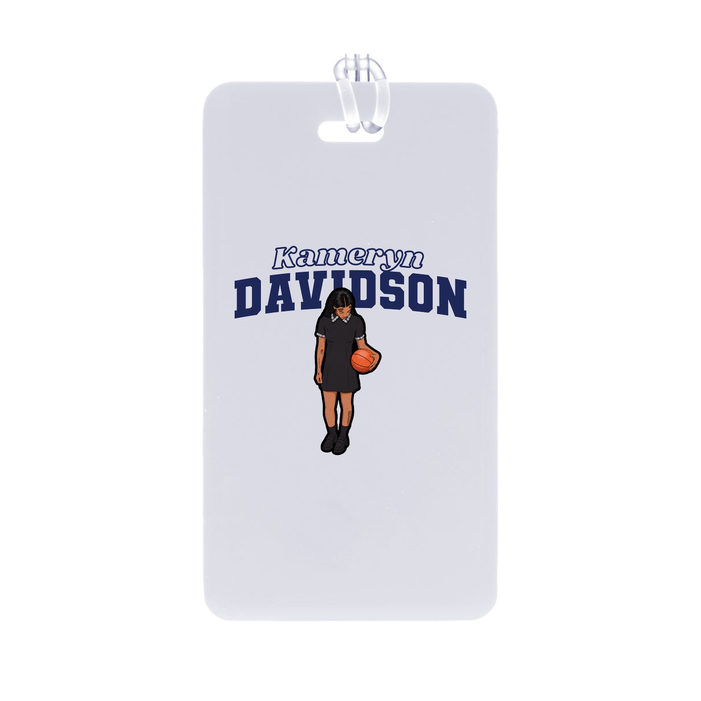 Bag Tag — Name Arch in Classic