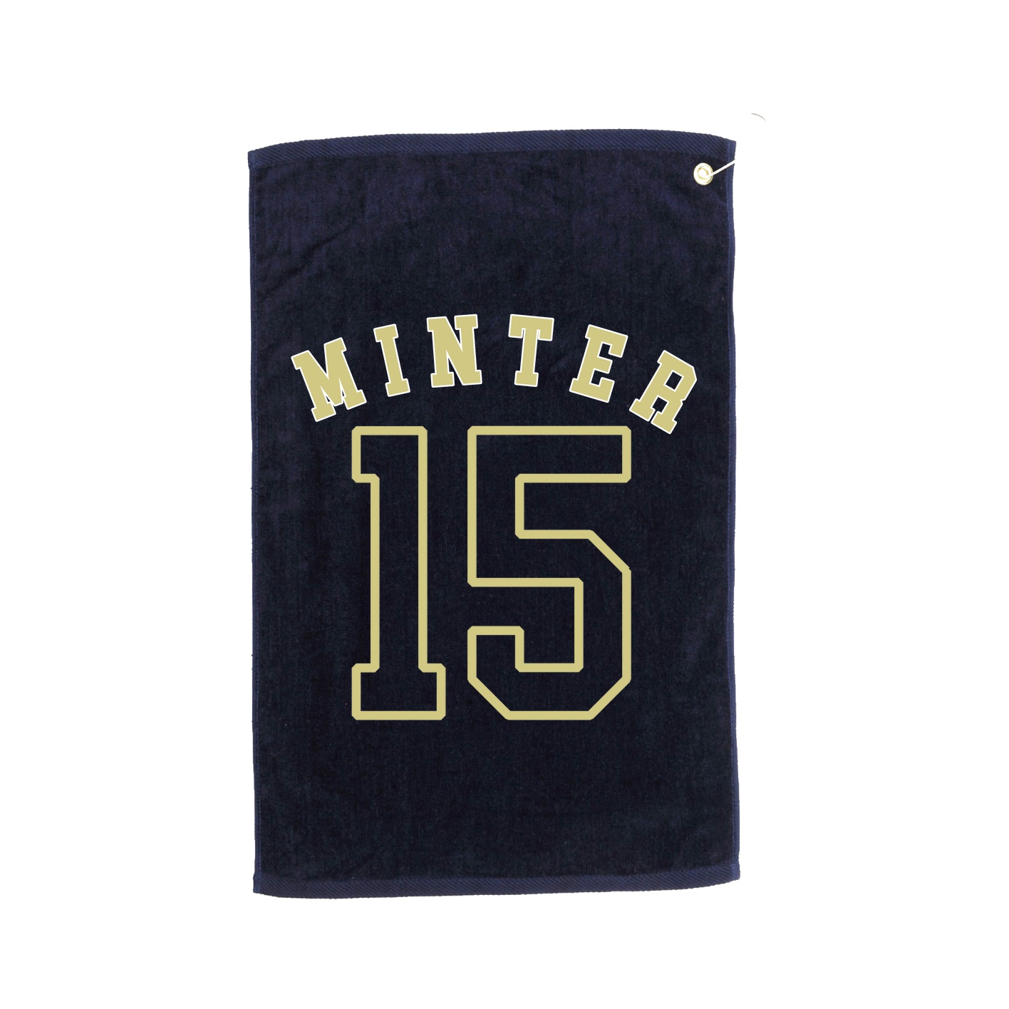 Golf Towel — Shirsey Arch in Navy