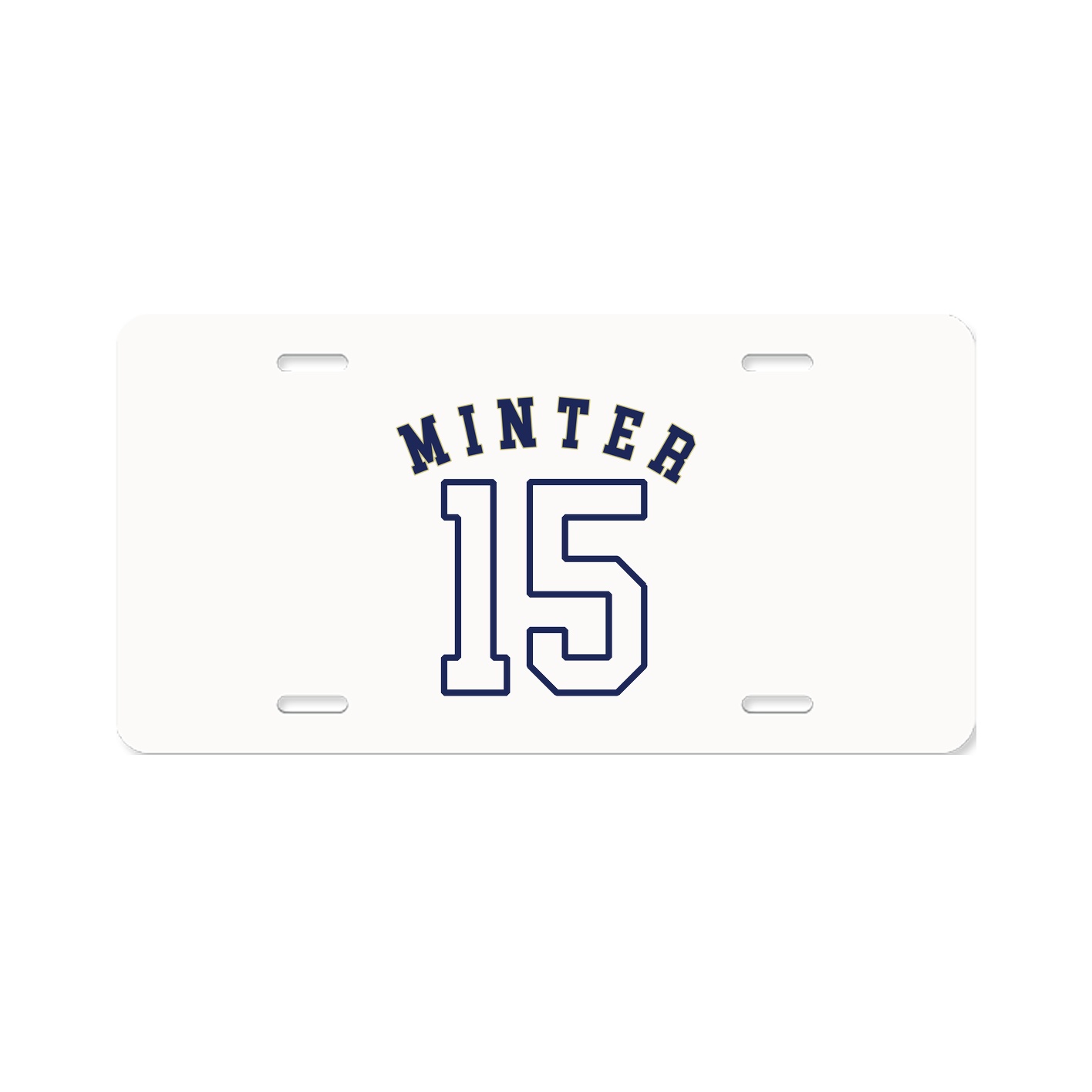 License Plate — Shirsey Arch in Classic