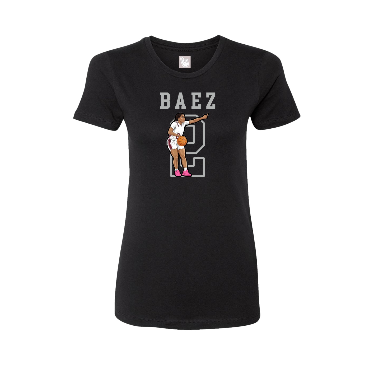 Fitted Women's Tee — Shirsey in Black