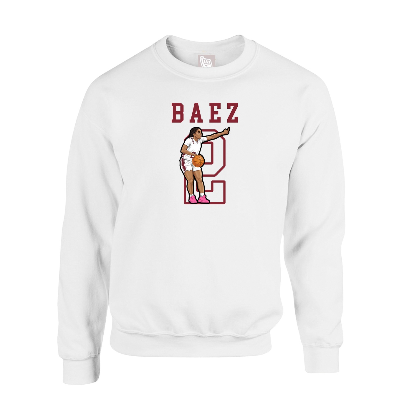 Fleece Crew — Shirsey in White