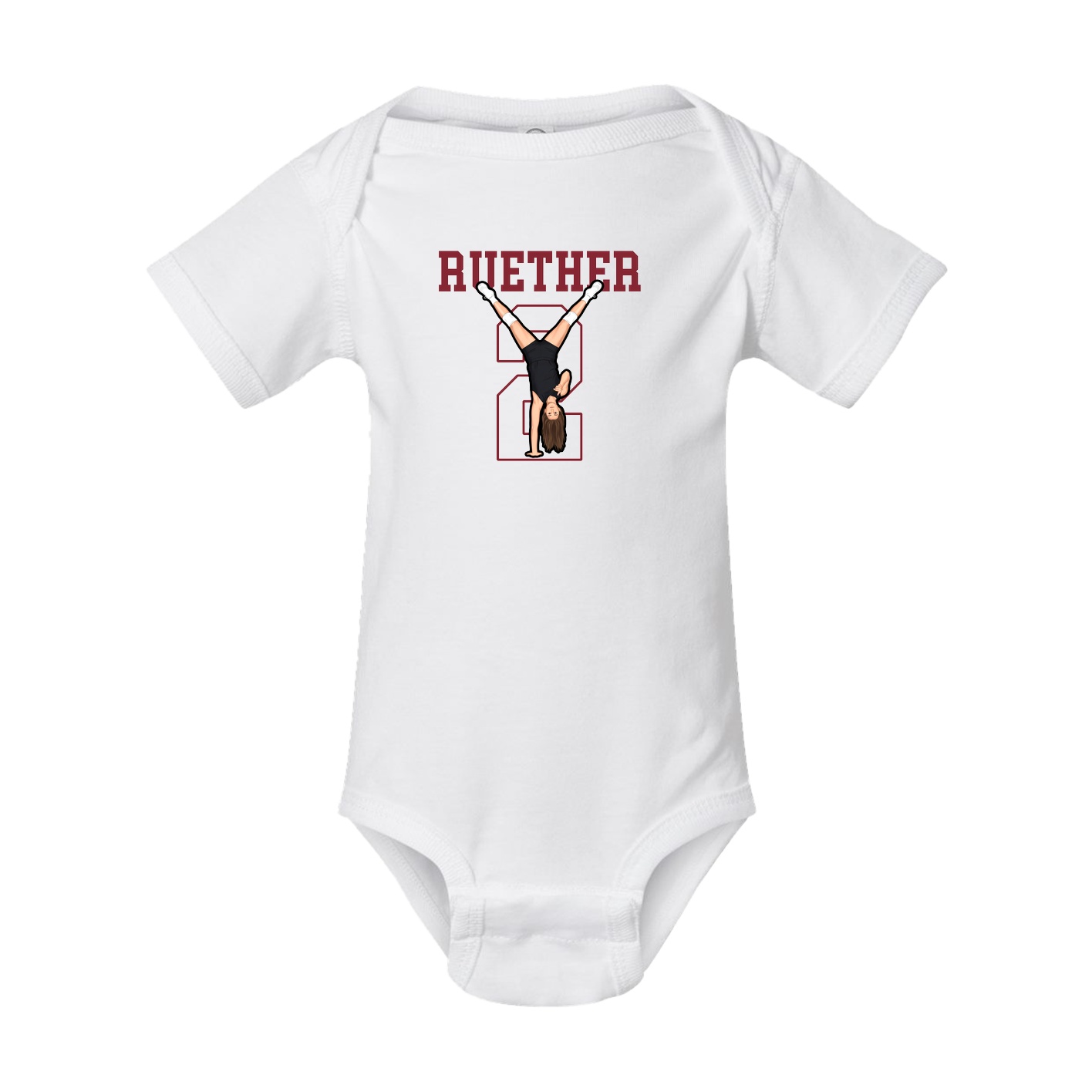 Baby Onesie — Shirsey in White