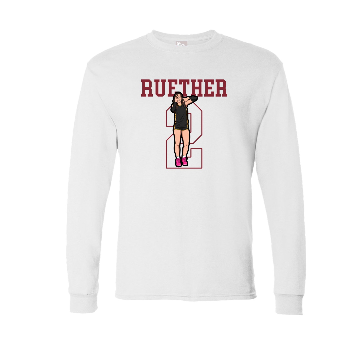 Long Sleeve Tee — Shirsey in White